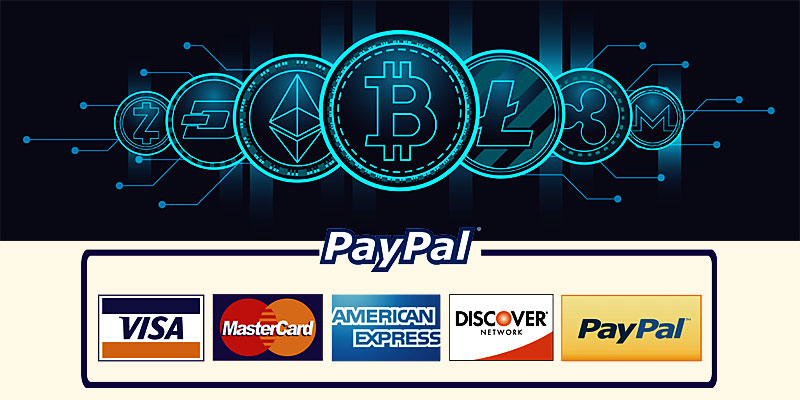 Pay With Crypto or PayPal Pay With Crypto or PayPal